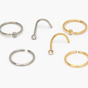 Claire's Gold and Silver Earring Set